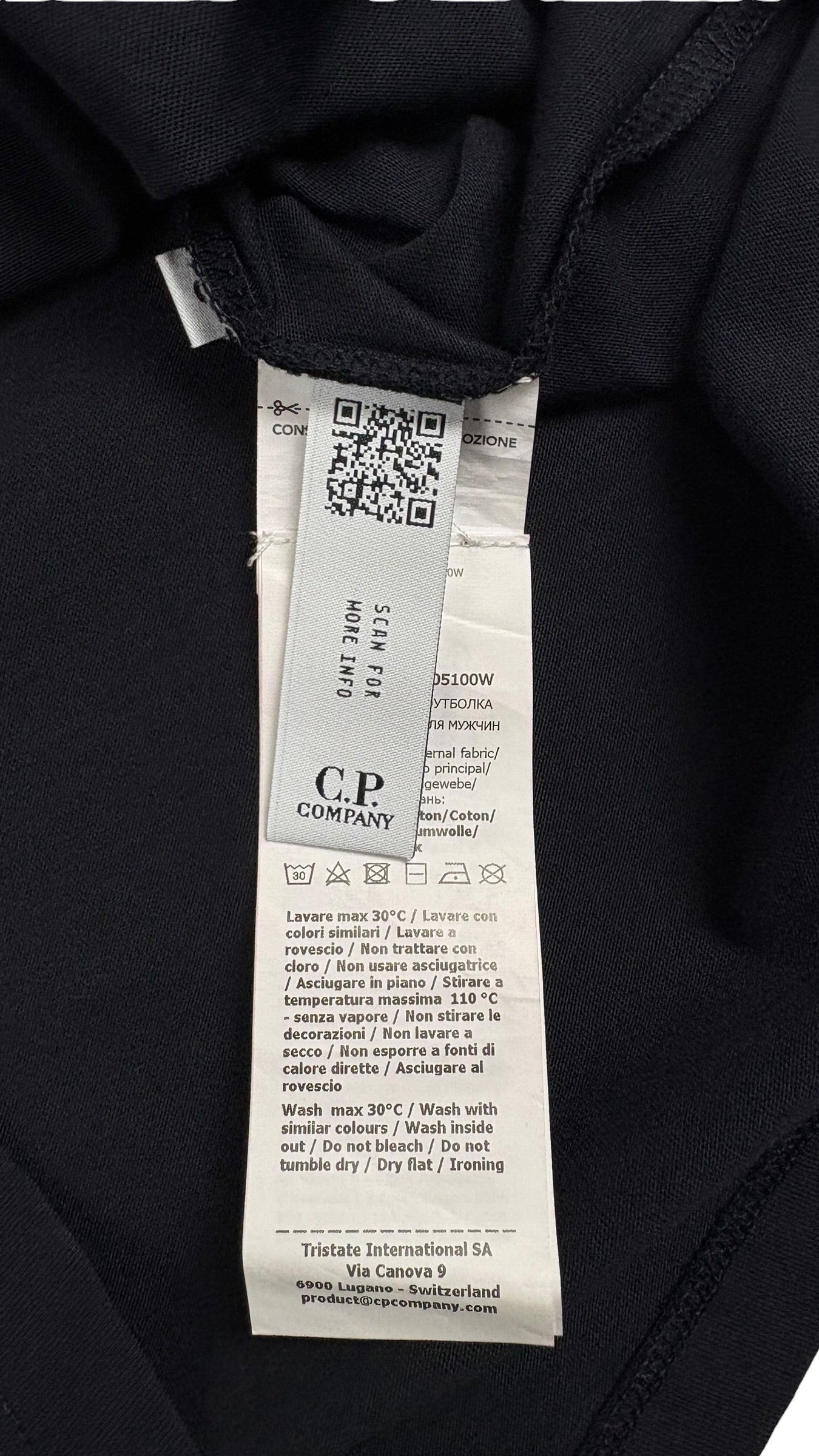 Tee-shirt C.P Company marine taille S Collection 2026 - vue 5/5