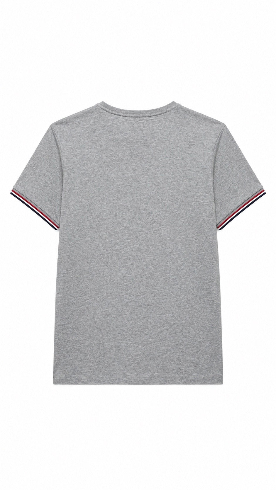 Tee-shirt Moncler gris taille L - vue de dos