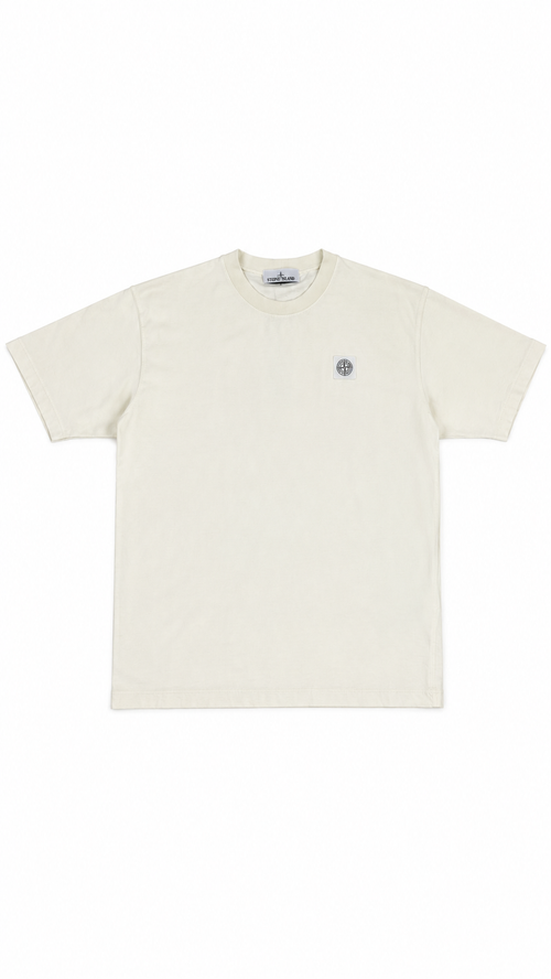 Tee-shirt Stone Island - Beige - Taille S - Neuf - Collection 2026