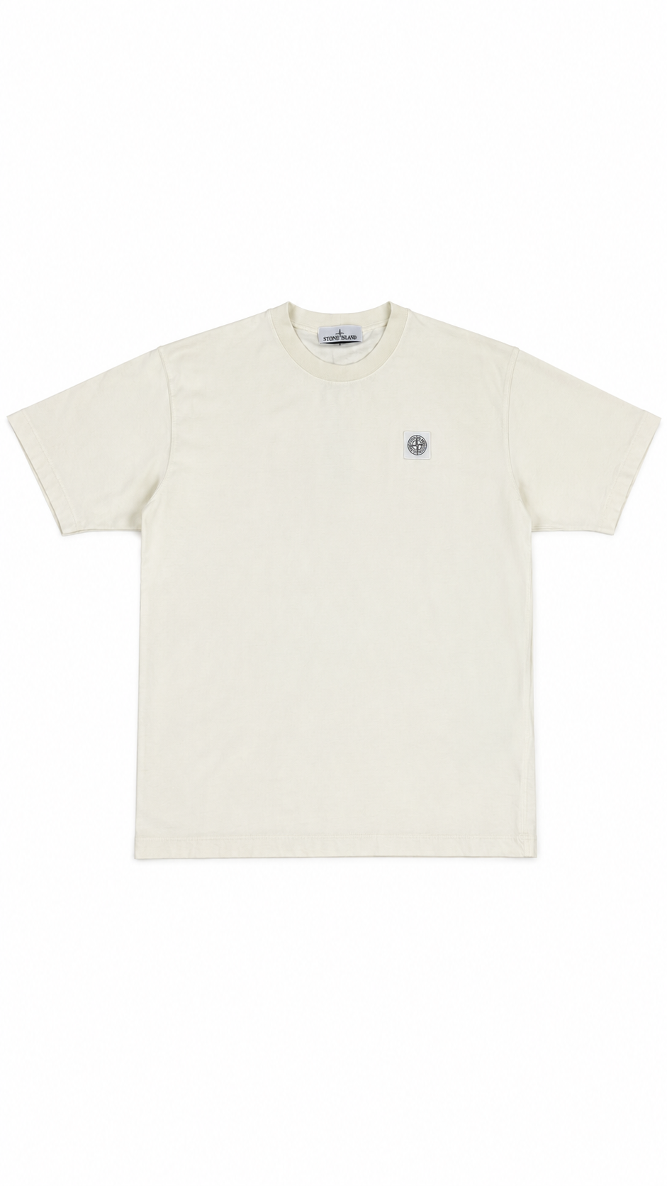 Tee-shirt Stone Island beige taille S Collection 2026 - vue 1/3