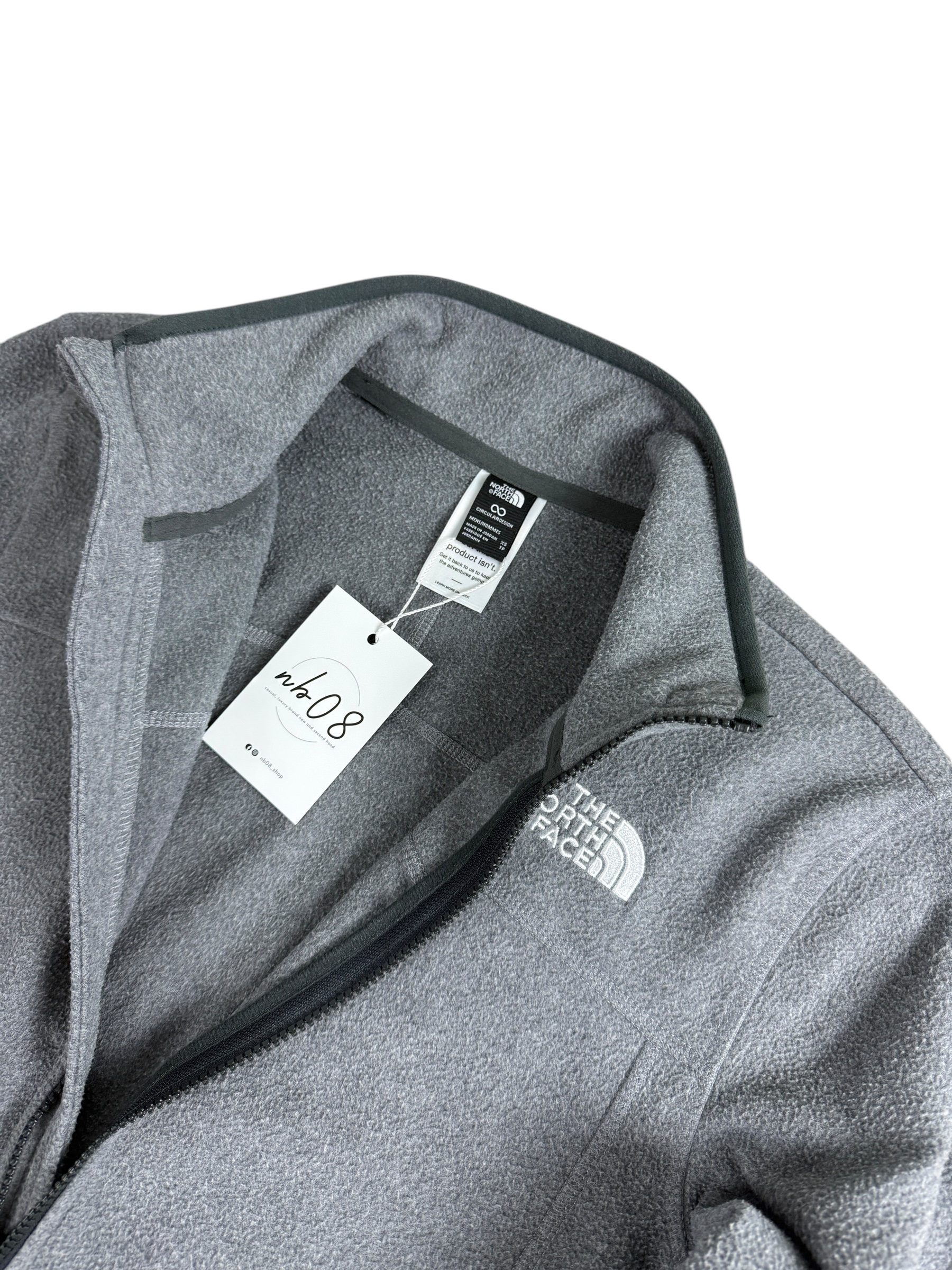 Gilet The North Face gris taille XS - Vue de dos
