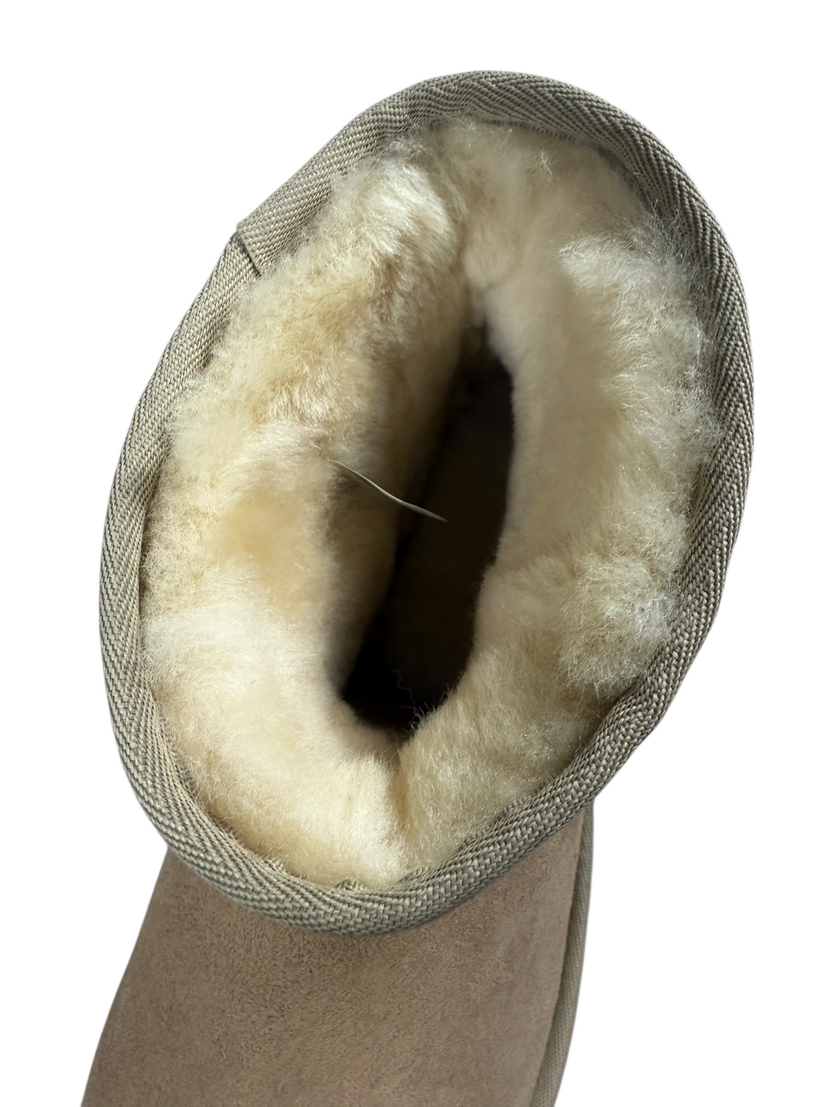 Bottes UGG Classic Mini beige, vue de côté — vue 5