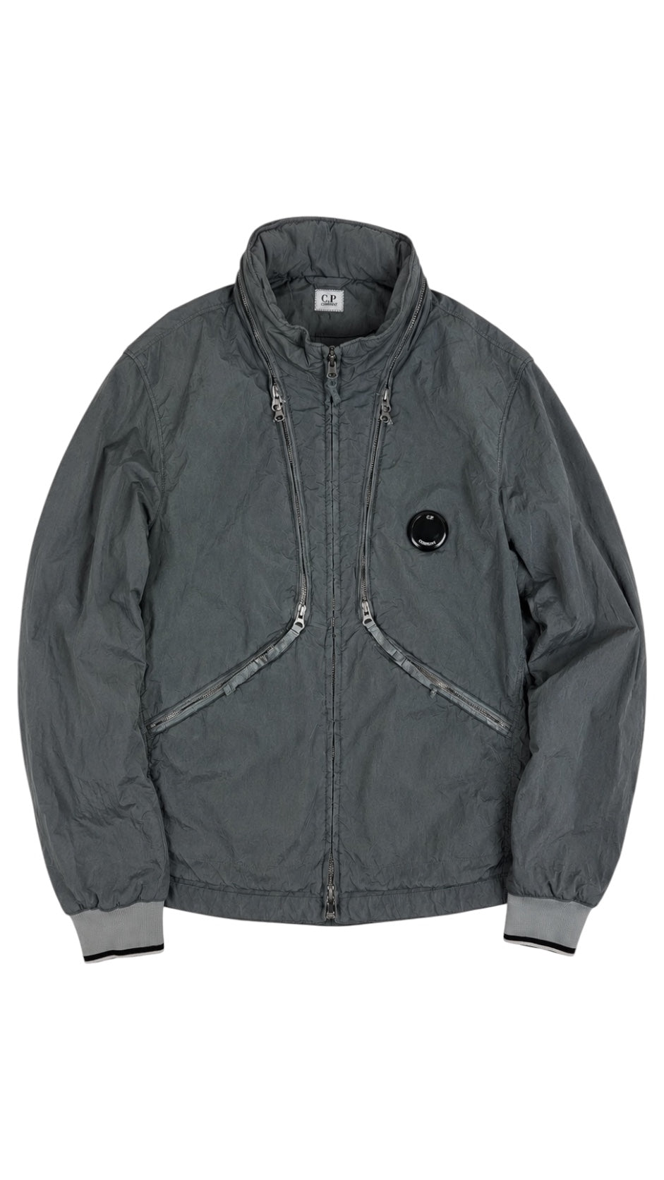 Veste C.P Company Chrome Garment Dyed Vintage gris taille 54 - vue 1/6