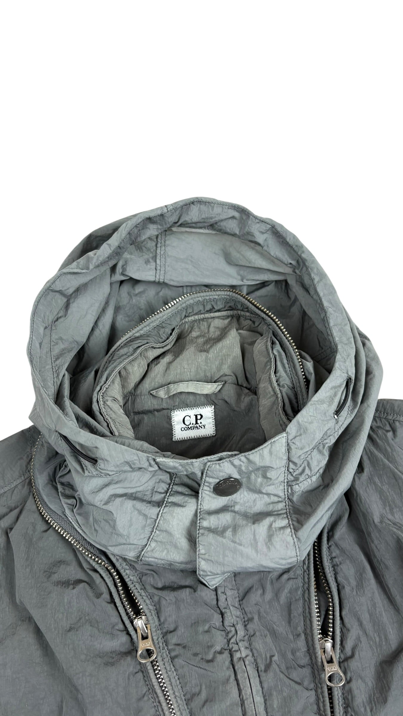 Veste C.P Company Chrome Garment Dyed Vintage gris taille 54 - vue 3/6