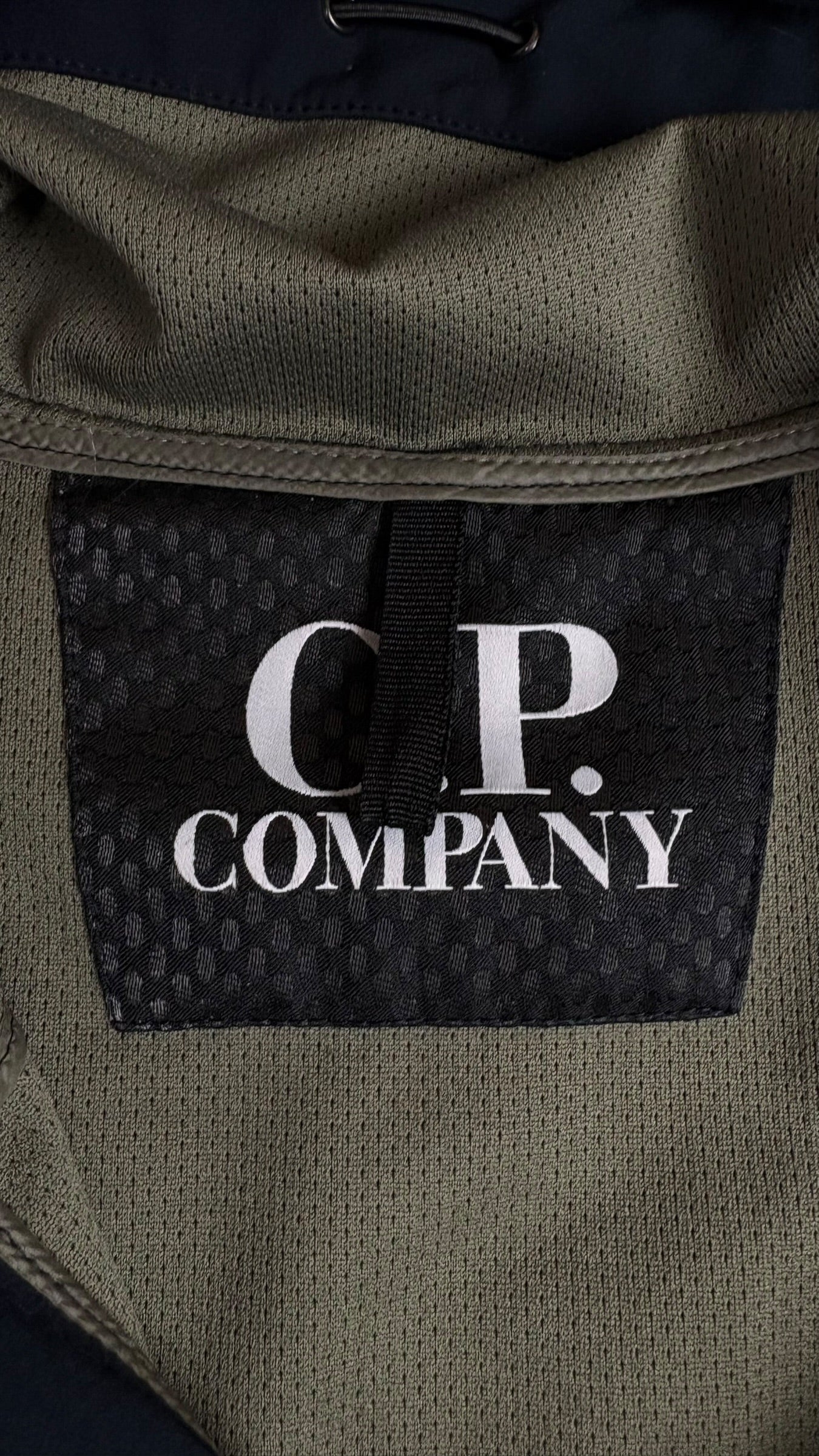 Veste C.P Company Shell Goggle Jacket Vintage marine taille S - vue 3/5