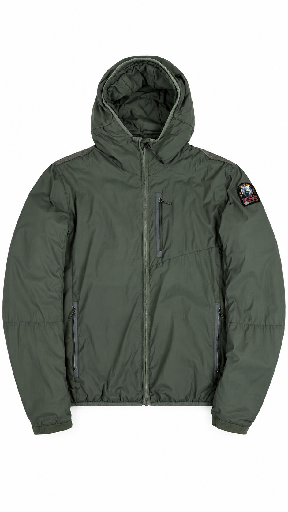 Veste à Capuche Parajumpers Easy Wear Kaki Taille S – vue de face – NB08 Shop
