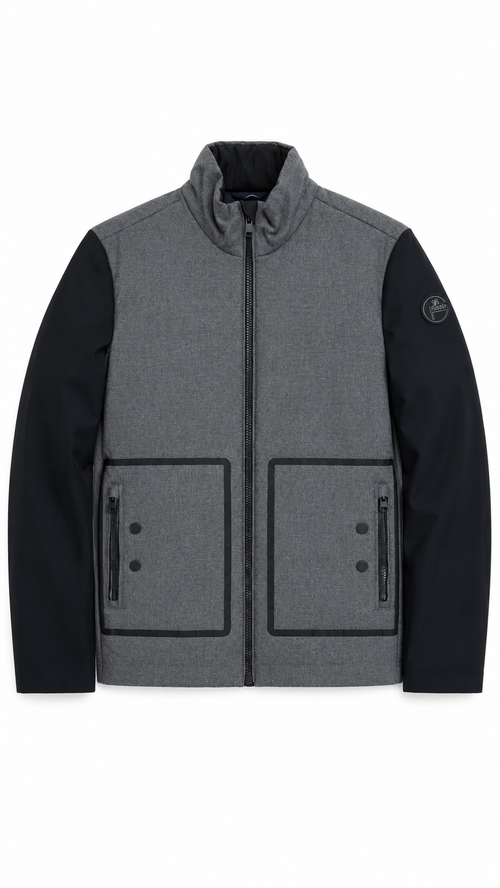 Veste Hybride Fusalp - Gris / Noir - Taille S