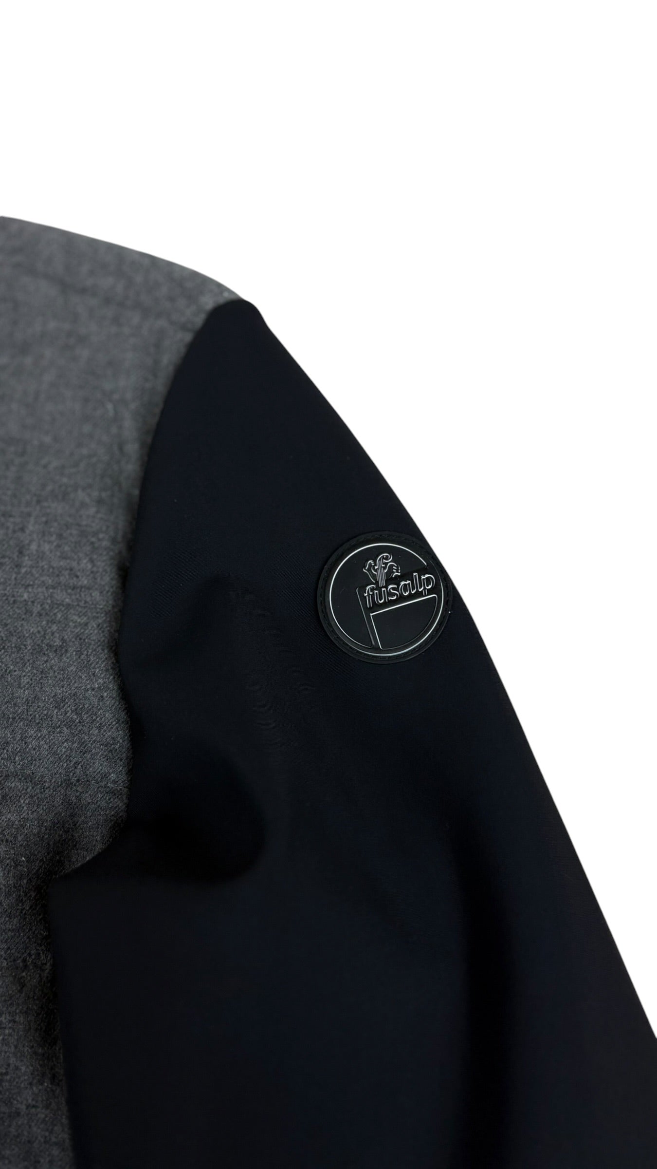 Veste Hybride Fusalp gris noir taille S - vue 2/4