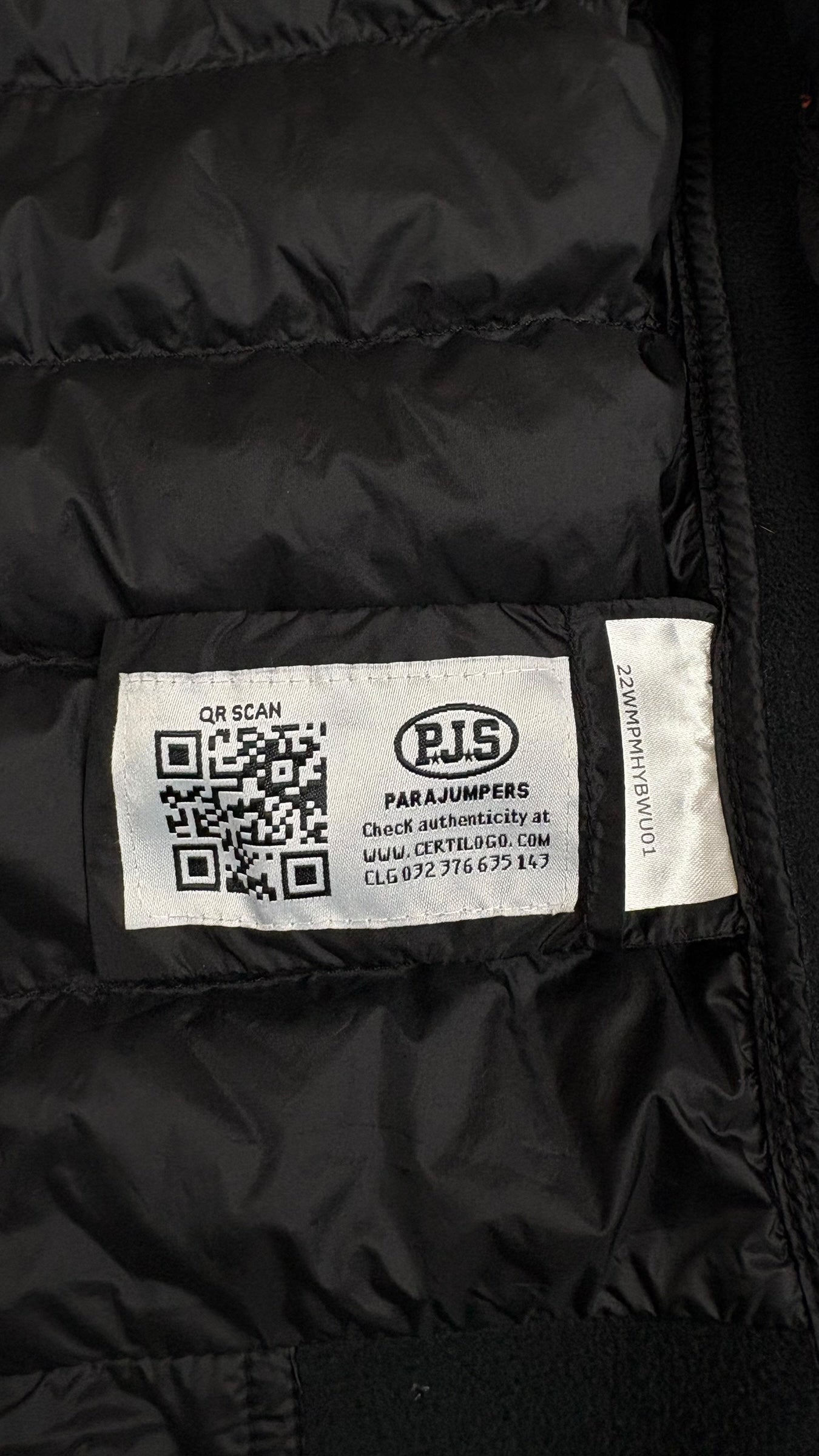 Veste Hybride Parajumpers Jayden Warm-Up noir taille L - vue 6/6