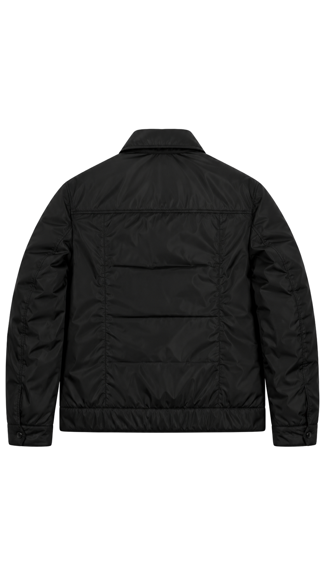 Veste Prada en Nylon noir, taille 50 – vue de dos – NB08 Shop