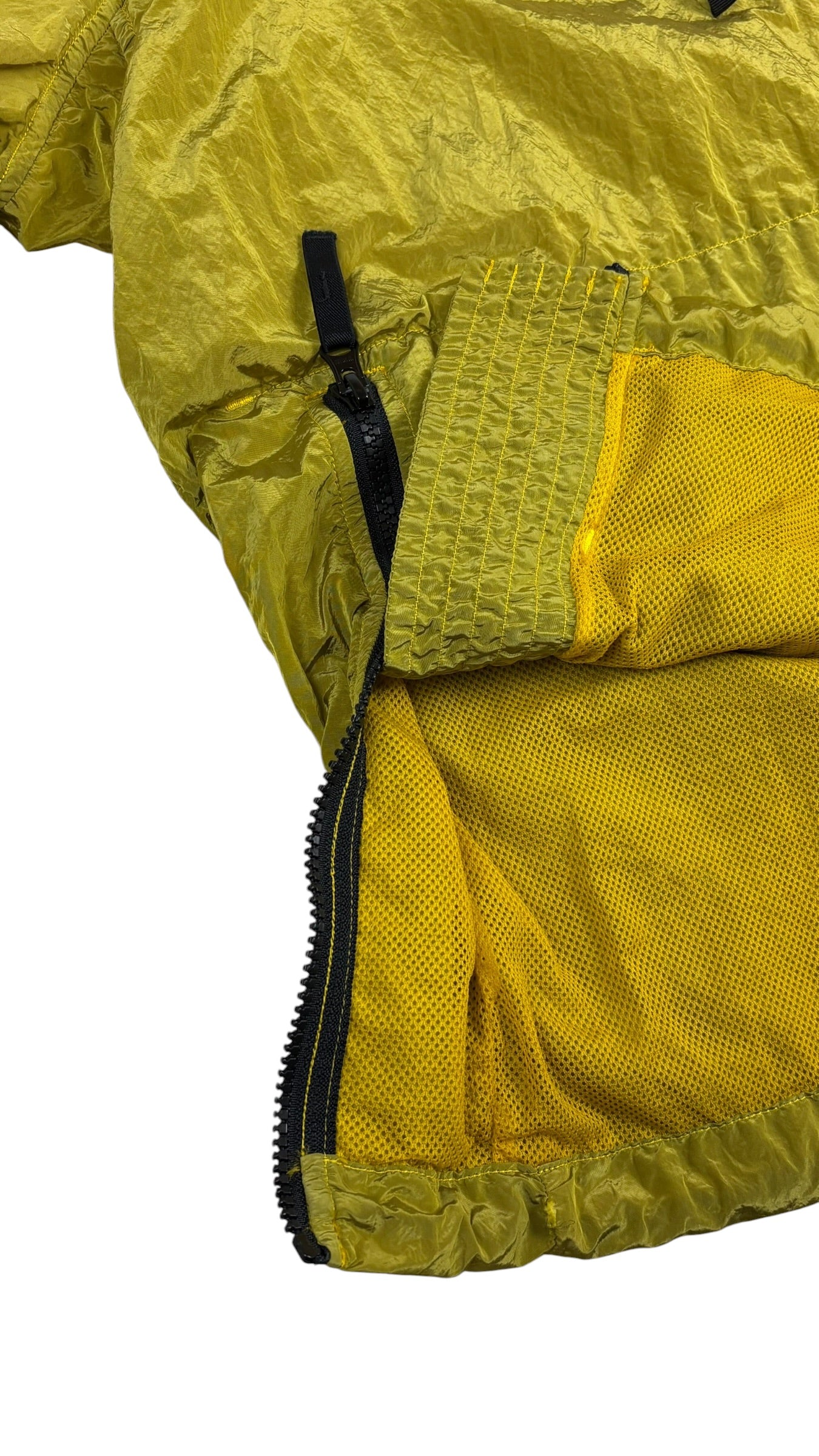 Veste Stone Island Nylon Métal jaune taille S - vue 3/5