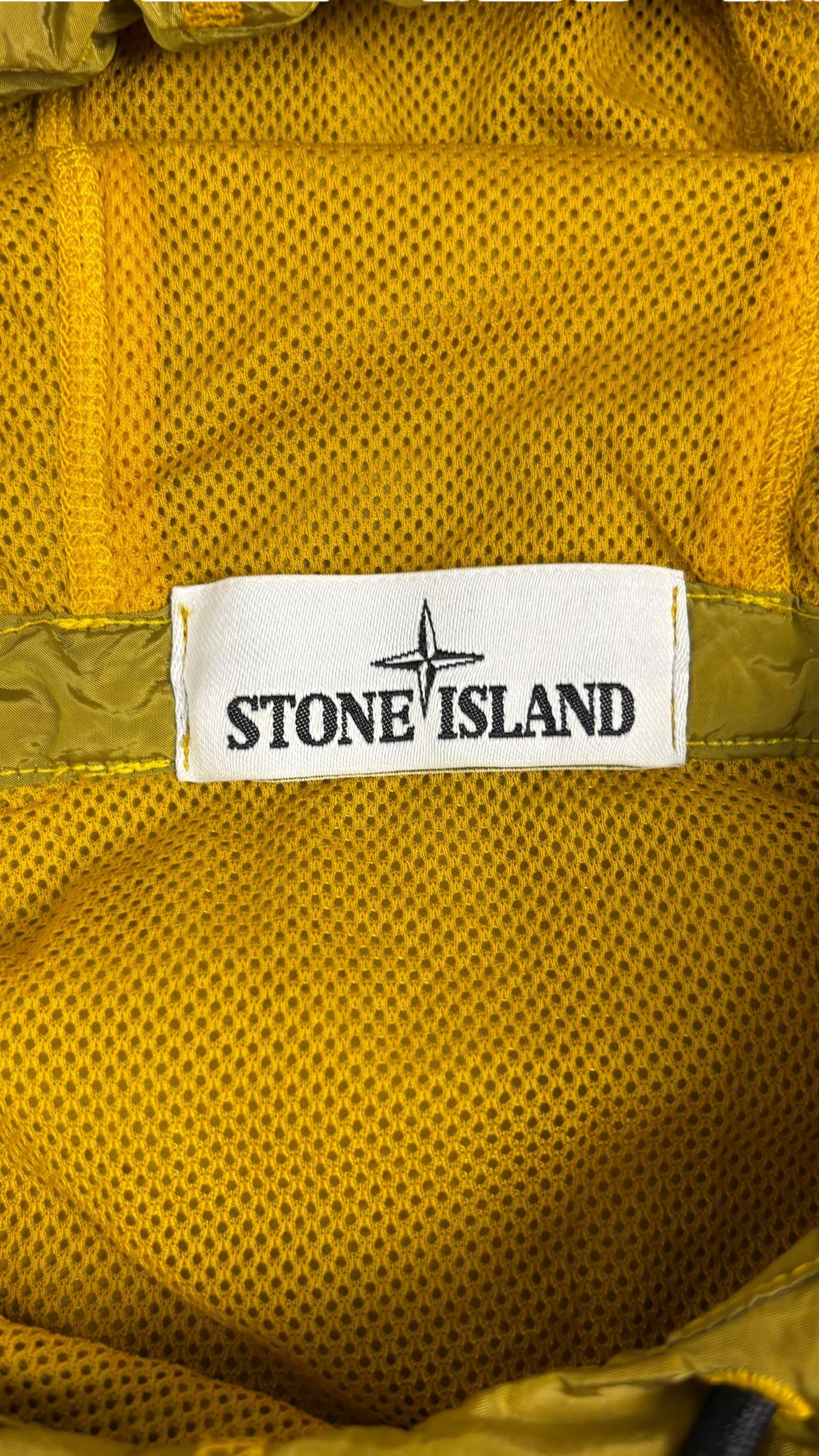Veste Stone Island Nylon Métal jaune taille S - vue 4/5