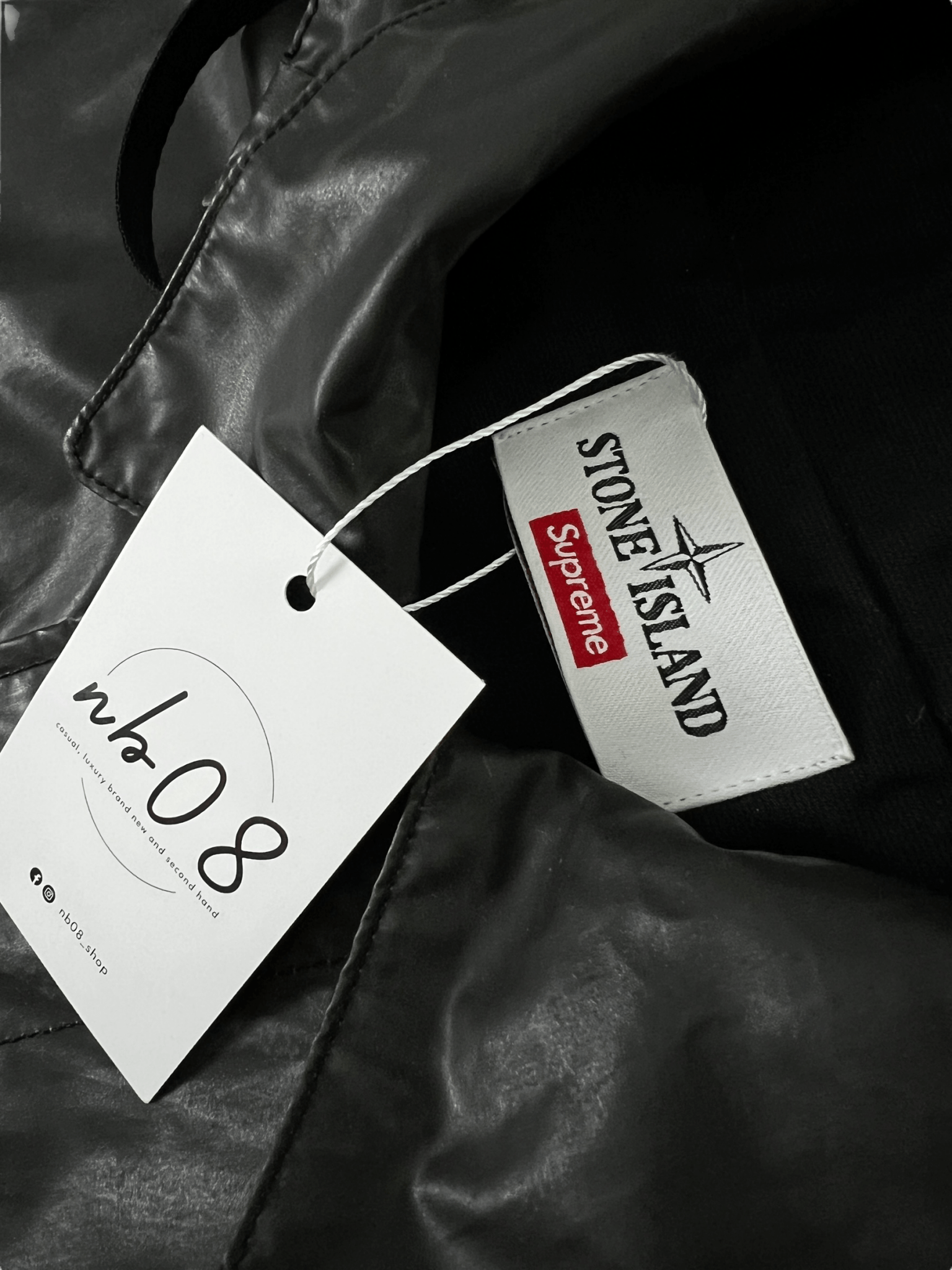 VESTE STONE ISLAND/SUPREME HEAT RÉACTIVE - NB08 SHOP