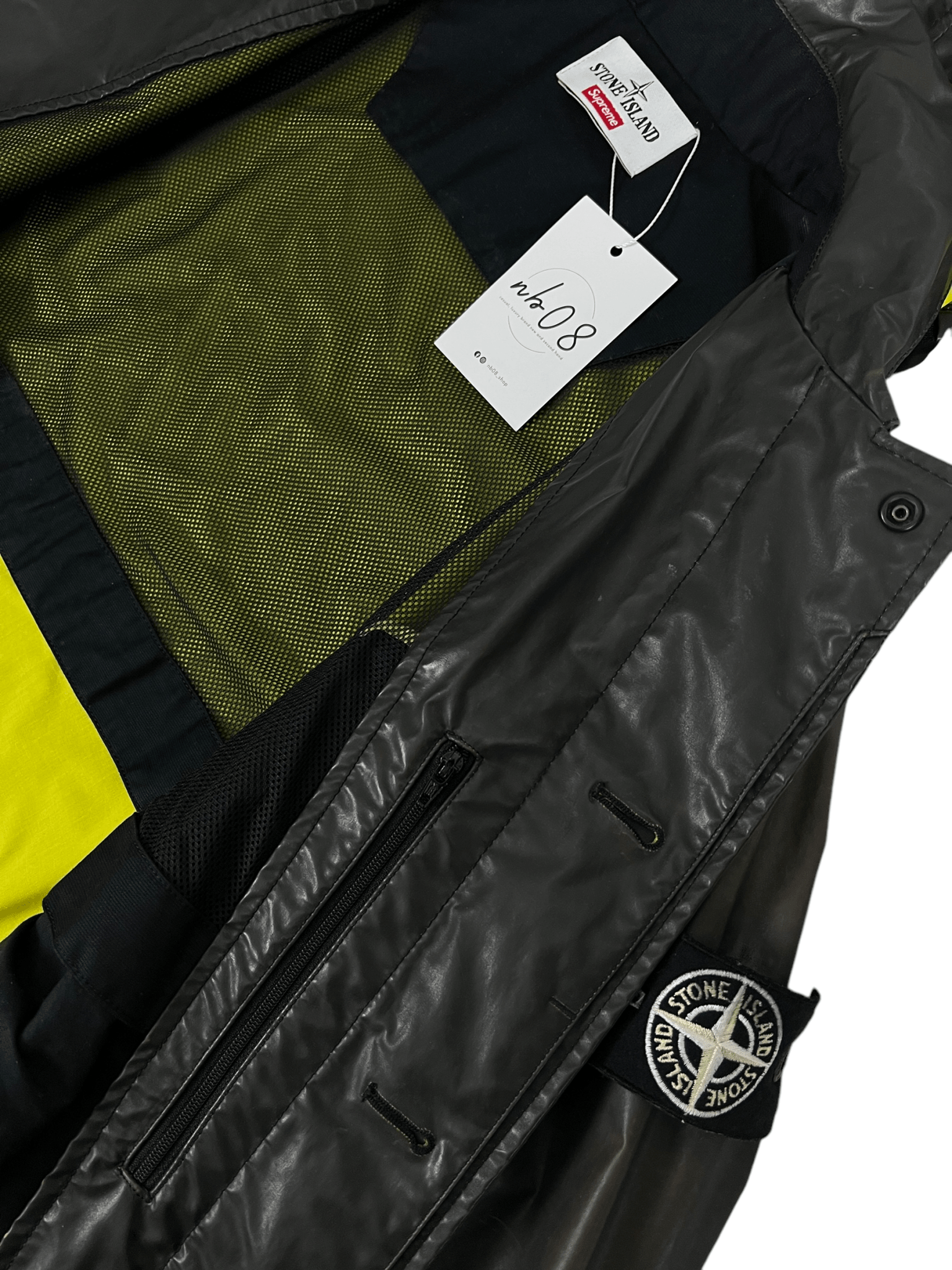 VESTE STONE ISLAND/SUPREME HEAT RÉACTIVE - NB08 SHOP