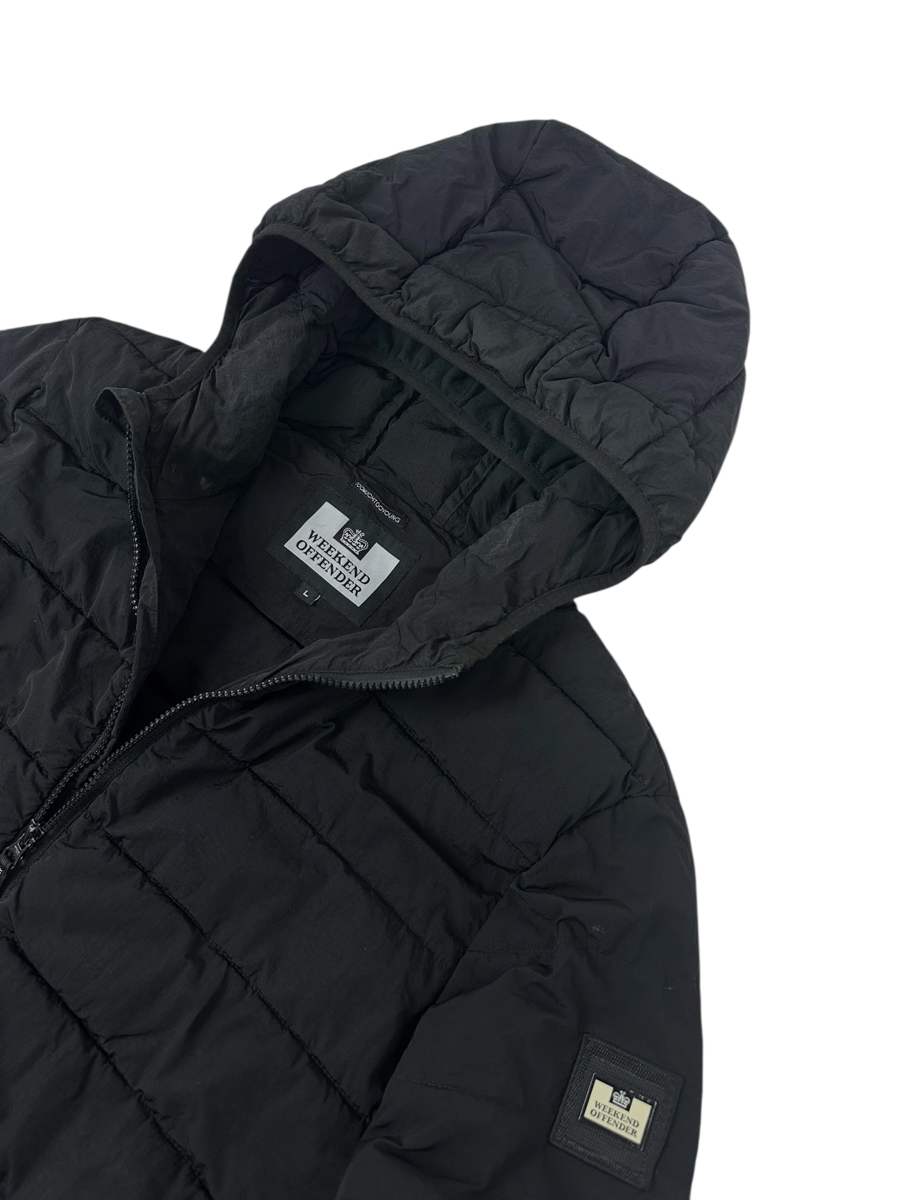 Doudoune Weekend Offender noir taille L - Détail