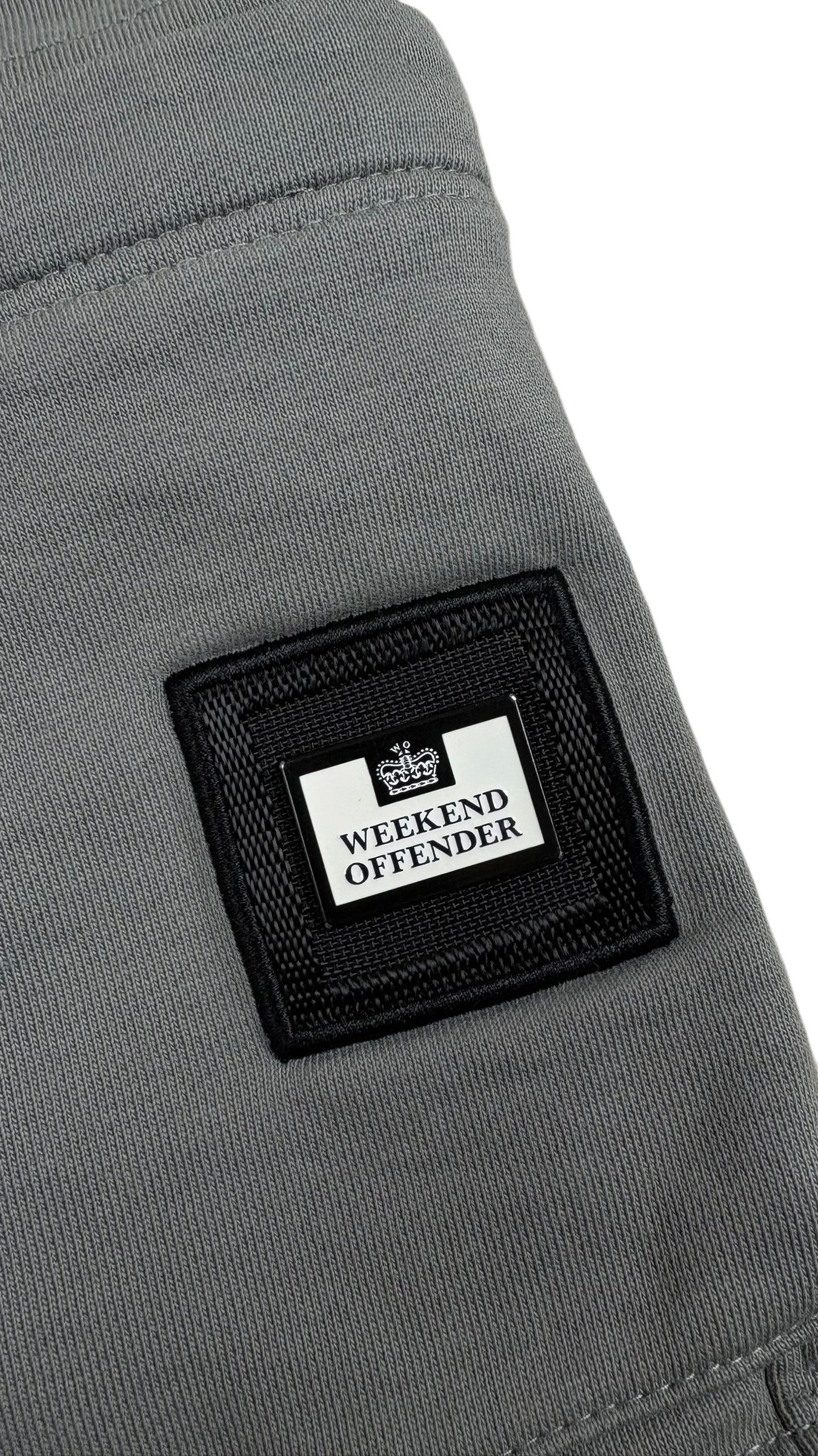 Short Weekend Offender gris taille M - Détail