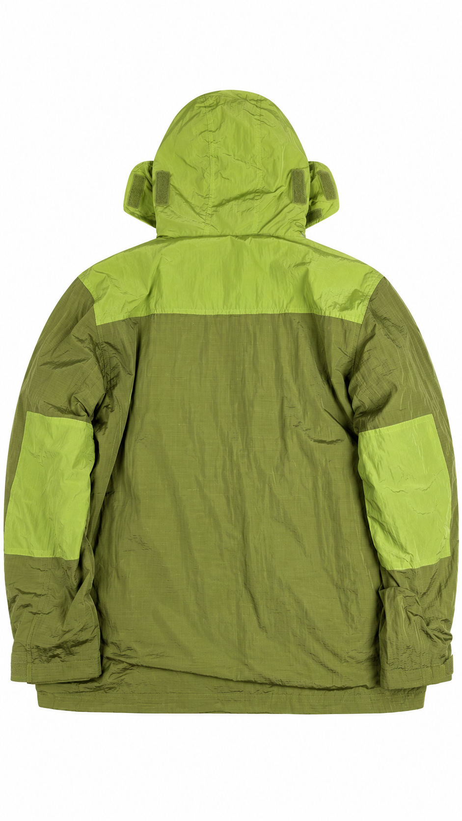 Veste à Capuche Weekend Offender vert, vue de dos — vue 2