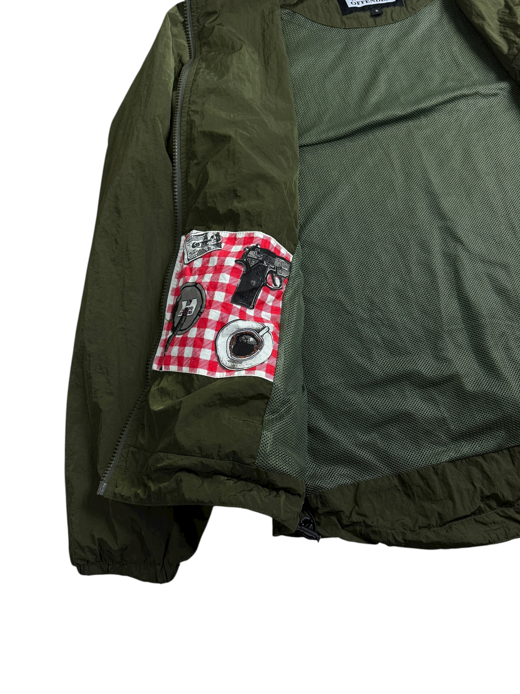 Veste Weekend Offender kaki taille S - Détail