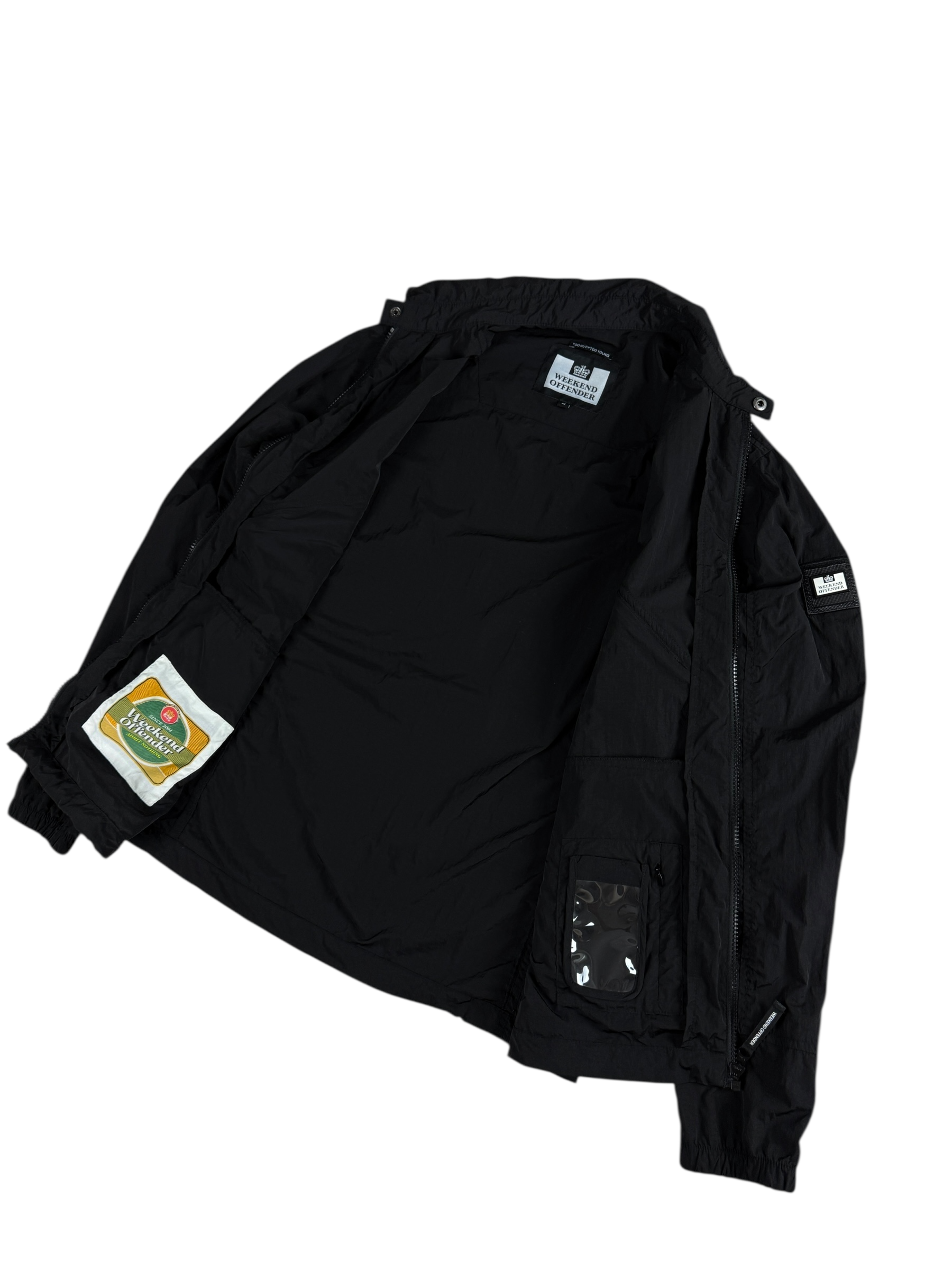 Veste Weekend Offender noir taille M - Vue de dos