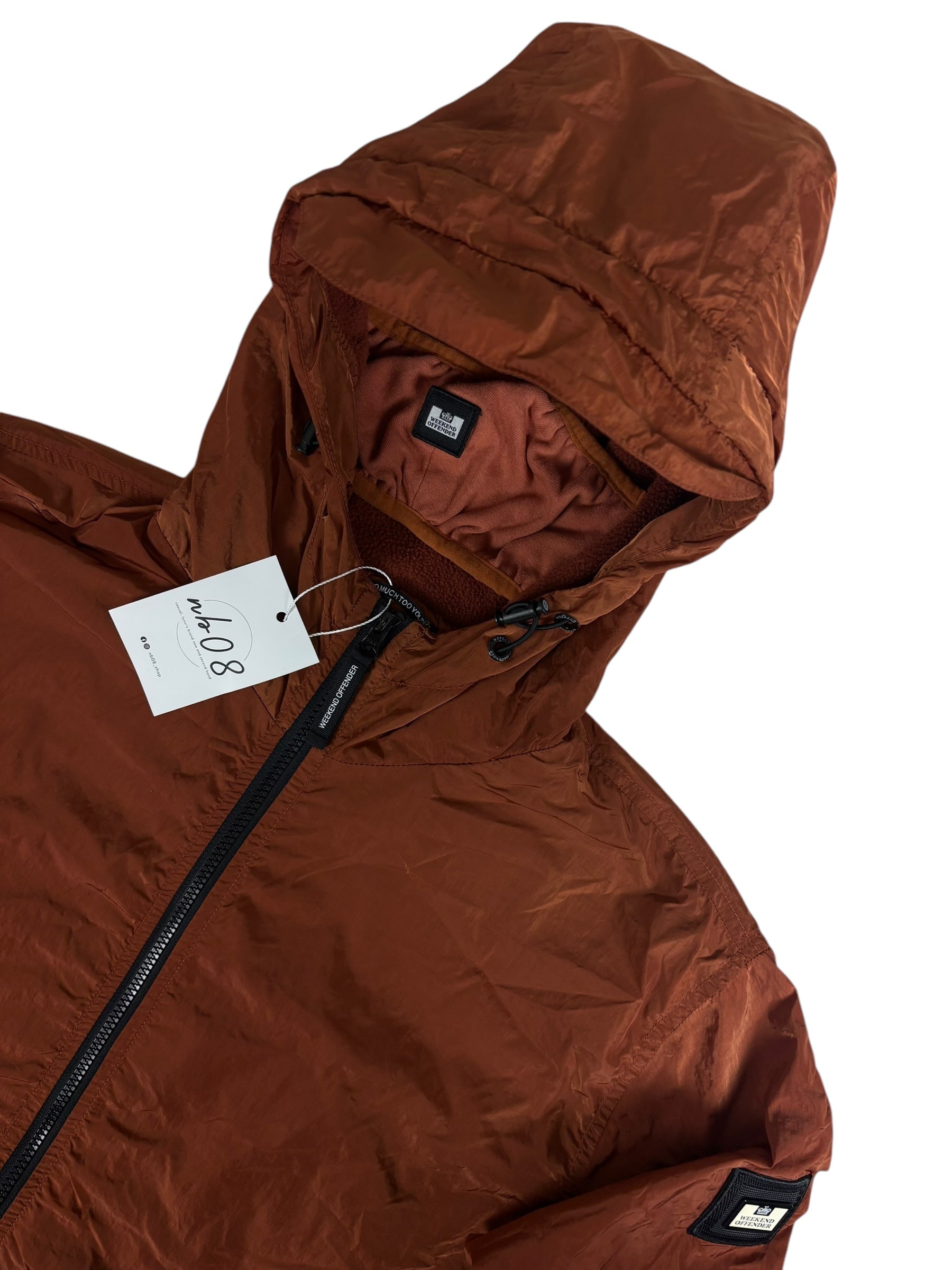 Veste Weekend Offender orange taille L - Détail