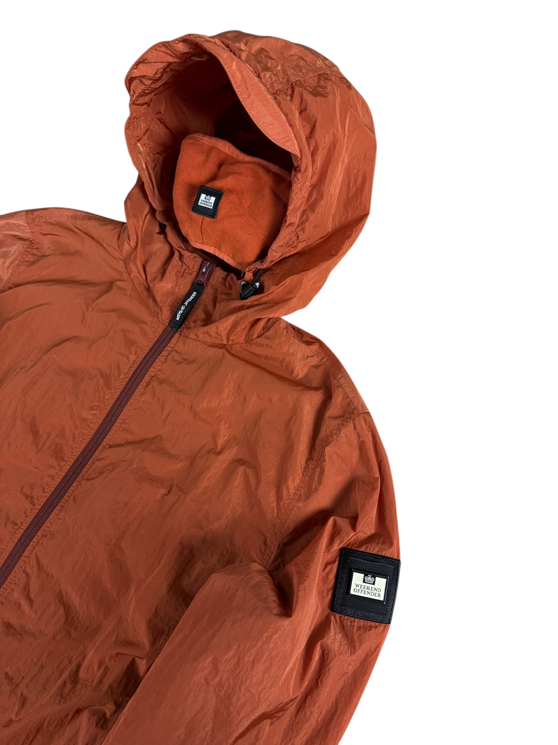 Veste Weekend Offender orange taille XS - Détail