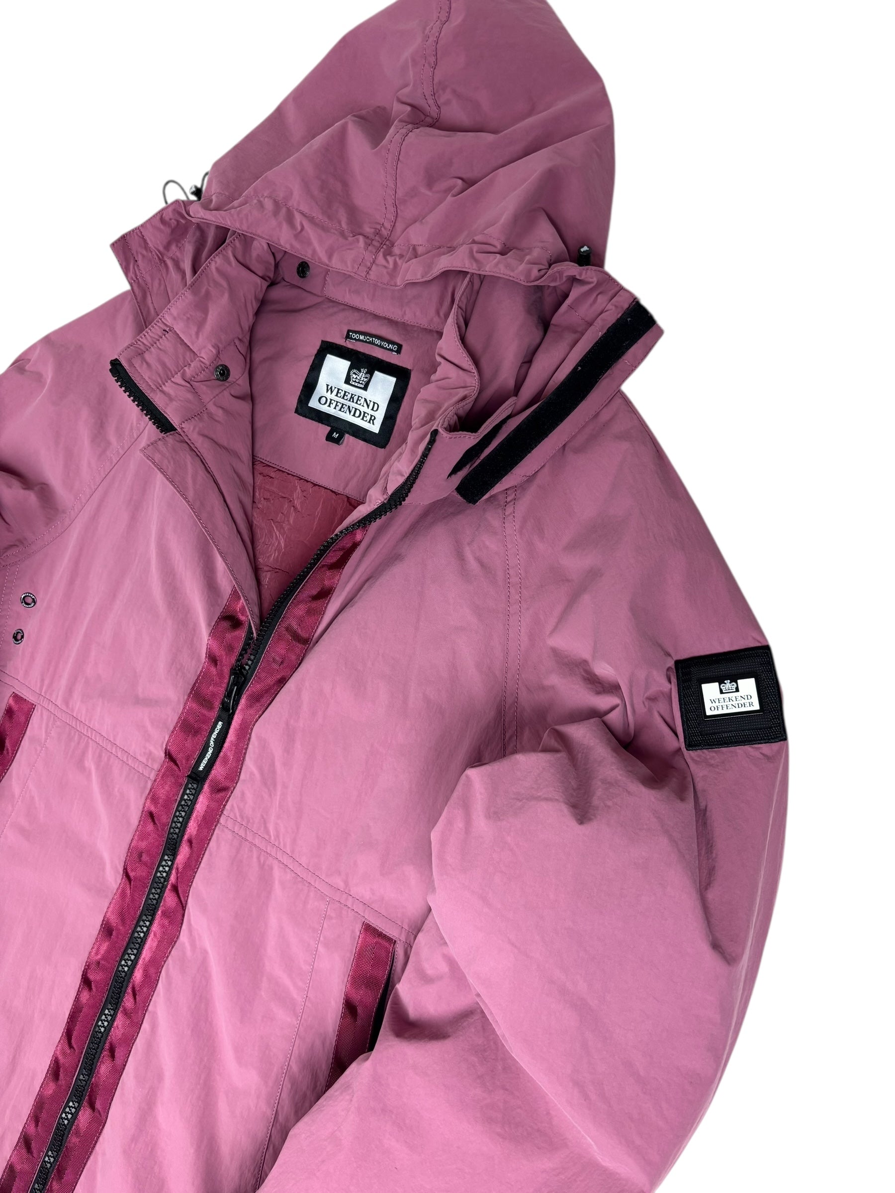 Veste Weekend Offender rose taille M - Vue de dos
